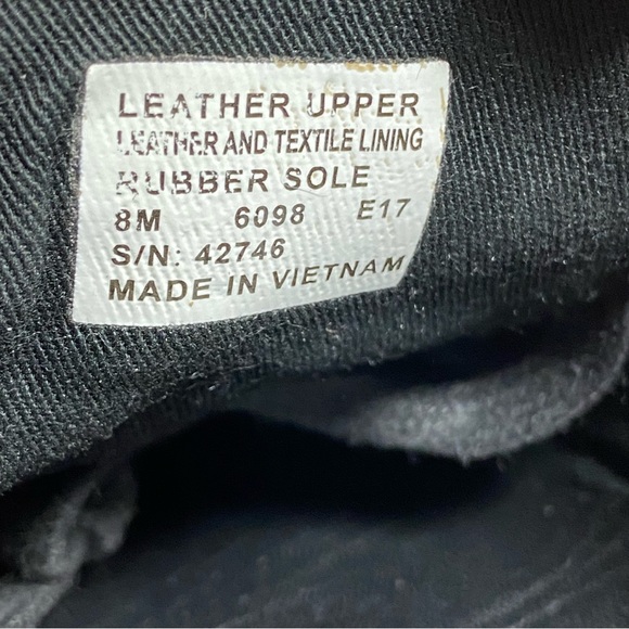 Tory Burch Amalia Black Leather Sneakers - Picture 10 of 10